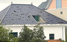 Thanh Hóa: Mưa đá bất thường nhiều nơi gây hư hỏng tài sản