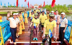 Những vòng xe gửi thông điệp hòa bình