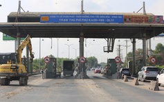 Đồng Nai tháo dỡ trạm thu phí trên quốc lộ 51