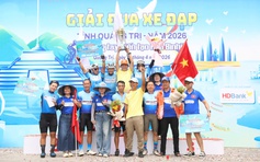 Lộ diện các nhà vô địch sau 4 nội dung thi đấu đua xe đạp