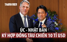 Úc mua tàu hộ vệ Nhật Bản trị giá 7 tỉ USD