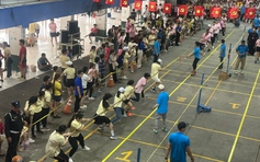 Gần 4.000 công nhân Công ty PouYuen thi chạy bộ, kéo co: Ai cũng có quà