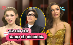 Vũ Hà xuất hiện khiến dàn diễn viên Đảo hoa hậu 'cứng người'