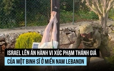Israel thừa nhận, lên án binh sĩ phá hoại tượng Chúa ở Lebanon