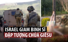 Lính Israel đập phá tượng Chúa bị bắt giam
