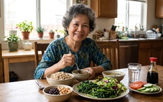 Người lớn tuổi kiểm soát đường huyết: Đừng chỉ dựa vào thuốc