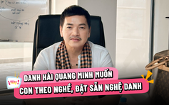 Danh hài Quang Minh muốn con trai theo nghề, đặt sẵn nghệ danh