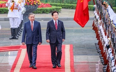 Tổng Bí thư, Chủ tịch nước Tô Lâm chủ trì lễ đón Tổng thống Hàn Quốc