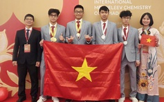 Học sinh Việt Nam giành 2 huy chương vàng kỳ thi hóa học 'khó nhất hành tinh'
