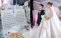 Nghẹn ngào đám cưới cô dâu mồ côi: 'Bố mẹ yên tâm, em bé đã trưởng thành'