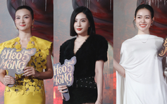 Kim Tuyến, Thiên An, Diệp Bảo Ngọc khoe sắc trên thảm đỏ