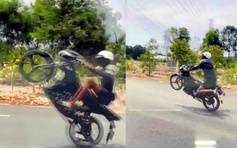 Đồng Nai: Xử lý nhóm 'quái xế' bốc đầu xe, gây mất an toàn giao thông