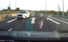 Bị phạt 35 triệu đồng vì chạy xe ngược chiều trên cao tốc