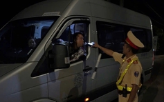 CSGT Tây Ninh siết chặt kiểm tra nồng độ cồn dịp lễ 30.4 và 1.5