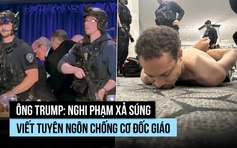 Ông Trump: nghi phạm nổ súng tại dạ tiệc viết tuyên ngôn chống Cơ đốc giáo
