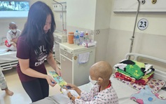 Hỗ trợ bệnh nhi có hoàn cảnh khó khăn tại Bệnh viện Ung bướu TP.HCM
