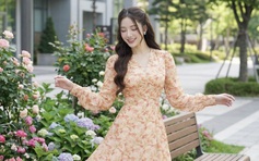 Diện váy hoa sao cho xinh mà không bị 'sến'?