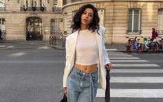 Thoải mái nhưng vẫn thời thượng với quần denim dáng rộng