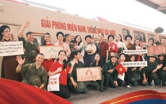 Chuyến tàu đoàn viên Hà Nội 5 Cửa Ô mừng 30.4