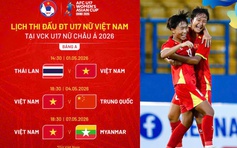 Không thể xem phát trực tiếp U.17 nữ Việt Nam đấu giải châu Á, lý do cực bất ngờ