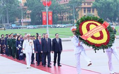 Lãnh đạo Đảng, Nhà nước vào Lăng viếng Chủ tịch Hồ Chí Minh