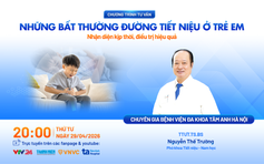 Những bất thường đường tiết niệu ở trẻ em: Nhận diện kịp thời, điều trị hiệu quả