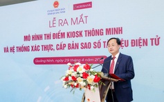 Agribank đồng hành cùng tỉnh Quảng Ninh triển khai mô hình Kiosk thông minh