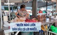 Giữa tâm bão giá, tiểu thương than trời: 'Buôn bán giờ chỉ là để giữ sạp'