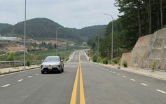 Đường vành đai Đà Lạt thông xe nhưng còn 'nút thắt' 2 hộ dân