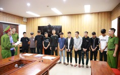 Khởi tố 11 thanh thiếu niên gây náo loạn đường phố Đông Hà về đêm