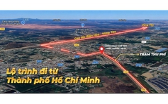 Cao tốc Biên Hòa - Vũng Tàu khai thác tạm từ 17 giờ chiều 29.4