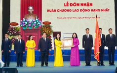 Saigontourist Group đón nhận Huân chương Lao động hạng nhất