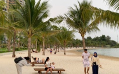 Xuất hiện ‘bãi biển’ ngay trong lòng TP.HCM khiến giới trẻ ‘rần rần’ kéo đến