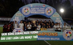 Trường ĐH quốc gia Malaysia đăng quang ngôi vương TNSV quốc tế 2026 sau loạt luân lưu nghẹt thở