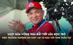 Vượt nửa vòng trái đất tiếp lửa học trò, Hiệu trưởng Trường ĐH Thủy lợi tự hào với tinh thần TLU