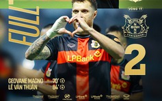 Ninh Bình bùng nổ phút nhạy cảm, siêu phẩm định đoạt màn lội ngược dòng thắng ngoạn mục HAGL