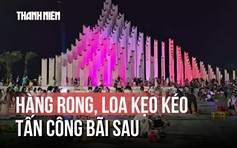 Hàng rong tái diễn, loa kẹo kéo 'tấn công' công viên Bãi Sau Vũng Tàu