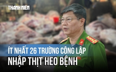 Vụ 300 tấn thịt heo bệnh: Ít nhất 26 trường công lập ở Hà Nội đã nhập về bếp ăn