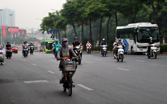 Hà Nội chưa cấm xe máy xăng trong toàn bộ Vành đai 1 từ 1.7
