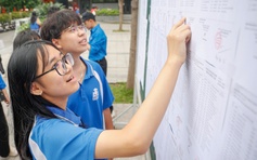Chọn nguyện vọng vào lớp 10 như 'canh chứng khoán'