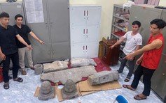 Hưng Yên: Bắt nhóm thanh niên trộm cắp cổ vật ở chùa Nôm