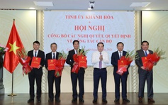 Khánh Hòa công bố quyết định nhân sự HĐND, UBND tỉnh nhiệm kỳ 2026 - 2031