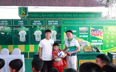 Quốc Việt tiếp lửa hàng nghìn thí sinh tại ngày hội tuyển sinh Nutifood 2026