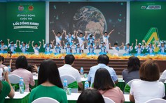 Học sinh tiểu học thi làm video clip lan tỏa lối sống xanh và năng động