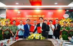 New Sports kết hợp Hiệp hội thể thao CAND đẩy mạnh phát triển bóng rổ và pickleball