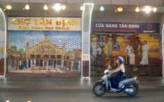 Chợ Tân Định 100 năm tuổi ở TP.HCM thay đổi diện mạo với loạt tranh bích họa
