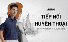 Lương Thế Thành kể chuyện cuộc đời bằng bộ ảnh thời trang Aristino