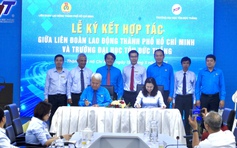 LĐLĐ TP.HCM hợp tác với Trường đại học Tôn Đức Thắng: Công nhân được hưởng lợi gì?