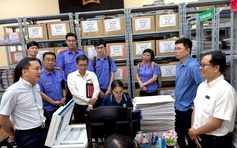 Viện KSND tối cao tham quan mô hình tòa án điện tử ở TP.HCM