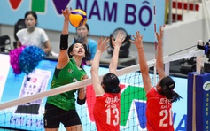 Thanh Thúy bùng cháy, CLB VTV Bình Điền Long An vẫn bị CLB Giang Tô đánh bại